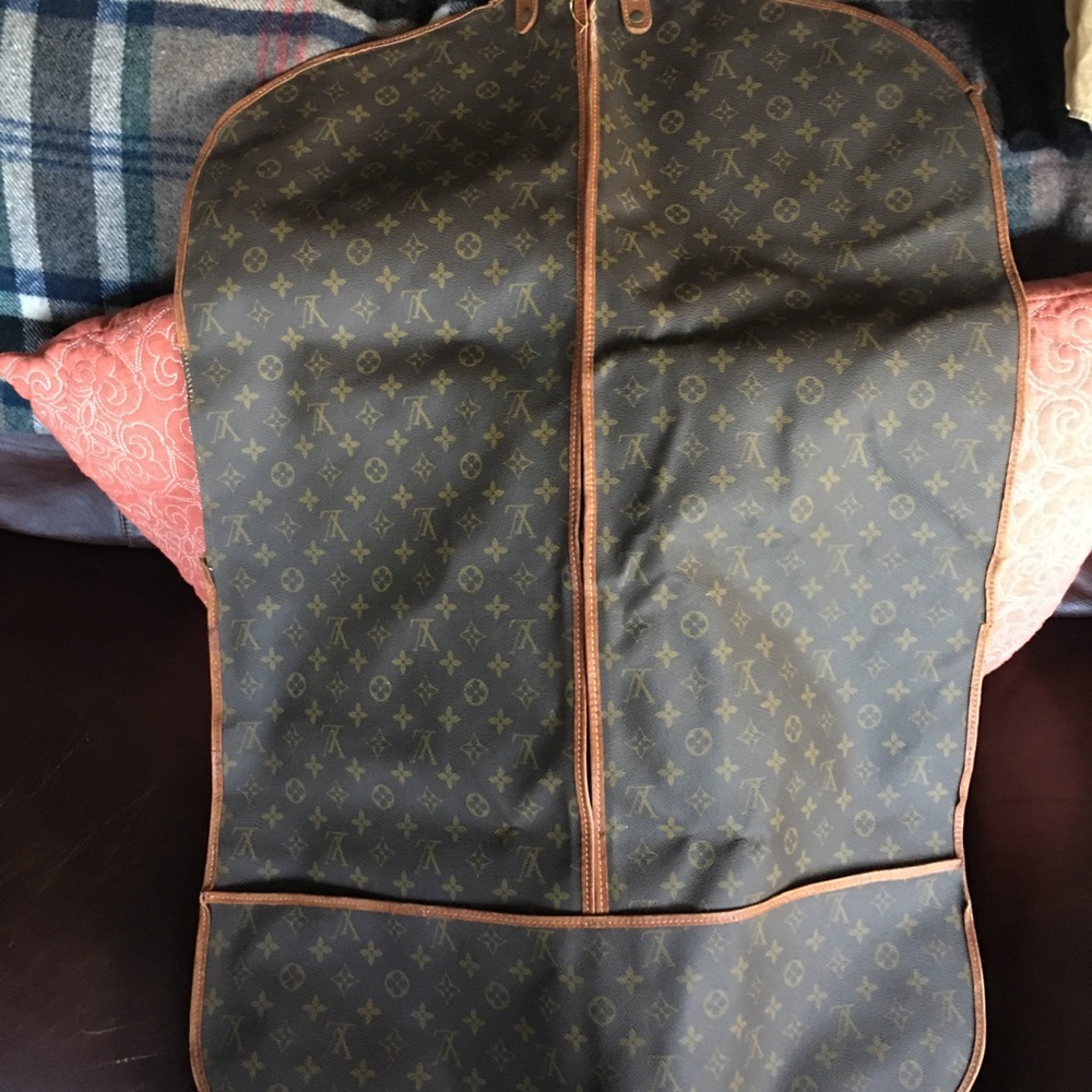 1980’s LV logo garment bag